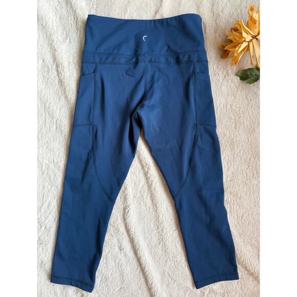 Zyia Active Crop Leggings Size 6-8 Green - Picture 4 of 4